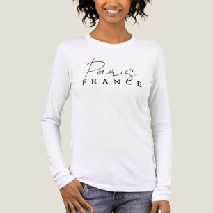 Paris Frankreich Tri-Blend Shirt