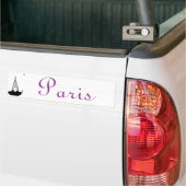 Paris, Frankreich und Eiffelturm Autoaufkleber (Auf Lkw)