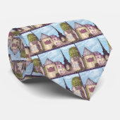 Paris Frankreich und Las Vegas mit Eiffelturm, in Krawatte (Gerollt)