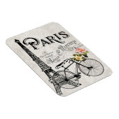 Paris, Frankreich - Vintag Magnet (Rechte Seite)