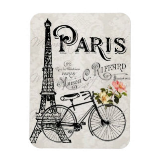 Paris, Frankreich - Vintag Magnet