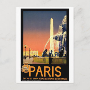 Paris Frankreich Vintage Postkarte