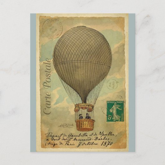 Paris Frankreich Vintage Travel Postcard Postkarte (Vorderseite)