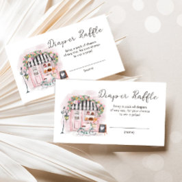 Paris Französisch Patisserie Dusche Windeln Raffel Begleitkarte