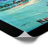 Paris - Französische Linie Poster (Ecke)