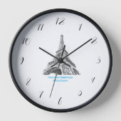 Paris French Clock Uhr (Vorderseite)