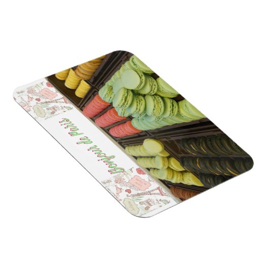 Paris French Macaron Magnet (Rechte Seite)