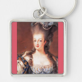 Paris French Marie Antoinette Keychain / Key Ring Schlüsselanhänger