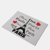 Paris Fußmatte (Schrägansicht)