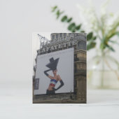 Paris - Galeries Lafayette - Postkarte (Stehend Vorderseite)