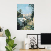 Paris Garden View Poster City Rooftops, Stoic (Heimbüro)