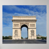 Paris Gate Arc de Triomphe Poster (Vorne)