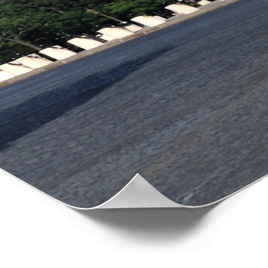 Paris Gate Arc de Triomphe Poster (Ecke)