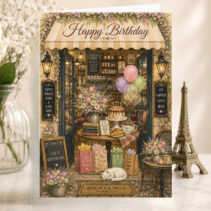 Paris Geburtstag Paris Liebhaber Frühling Geburtst Karte