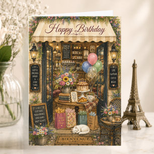 Paris Geburtstag Paris Liebhaber Sommer Geburtstag Karte