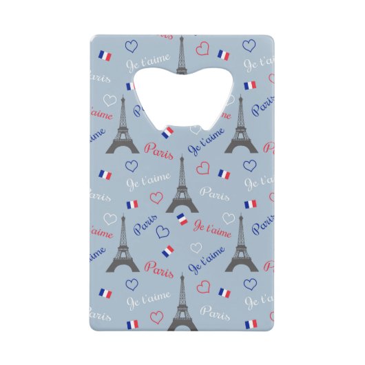 Paris Geldbeutel Flaschenöffner (Vorderseite)