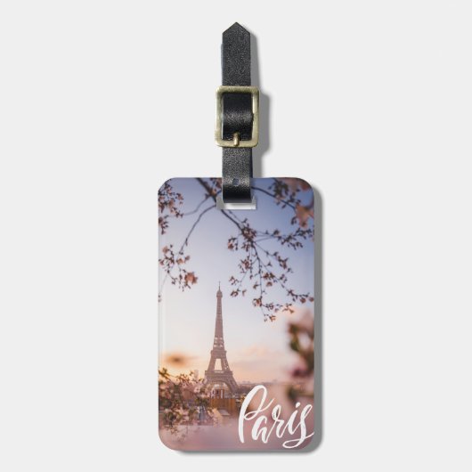 Paris Gepäckanhänger (Vorderseite vertikal)