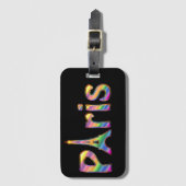 Paris Gepäckanhänger (Vorderseite Vertikal)