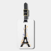 Paris Gepäckanhänger (Vorderseite vertikal)