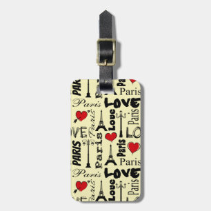 Paris Gepäckanhänger