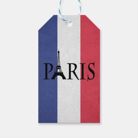 Paris Geschenkanhänger (Vorderseite)