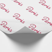 Paris Geschenkpapier (Ecke)
