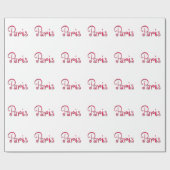 Paris Geschenkpapier (Flach)