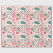 Paris Geschenkpapier (Flach)