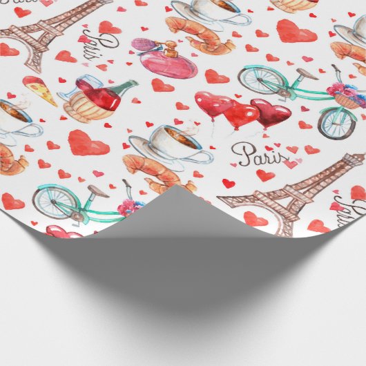Paris Geschenkpapier (Ecke)