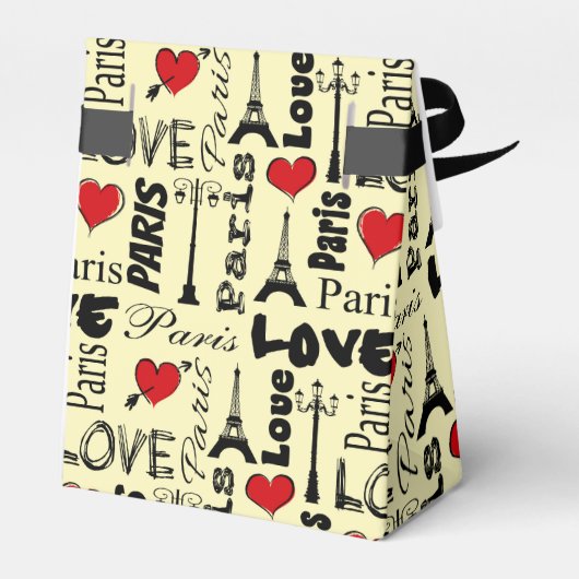 Paris Geschenkschachtel (Rückseite)