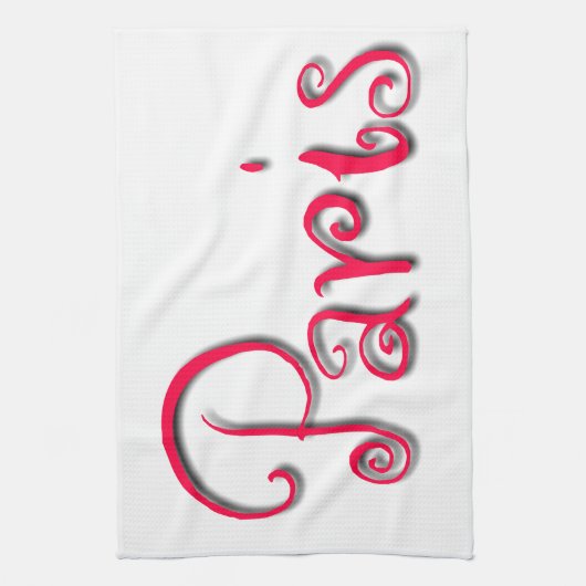 Paris Geschirrtuch (Vertikal)