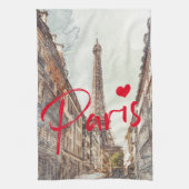 Paris Geschirrtuch (Vertikal)