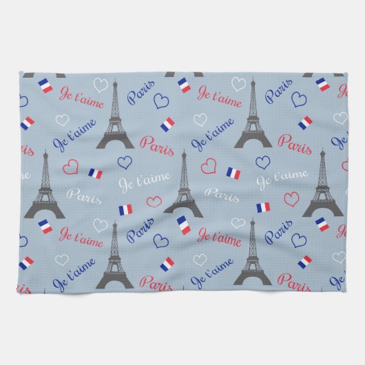 Paris Geschirrtuch (Horizontal)