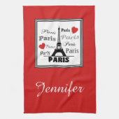 Paris Geschirrtuch (Vertikal)
