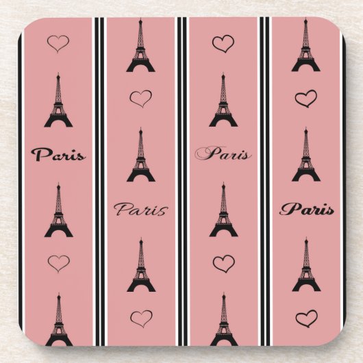 Paris Getränkeuntersetzer (Vorderseite)