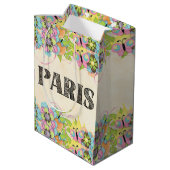 Paris Gift Bag Mittlere Geschenktüte (Rückseite Schrägansicht)