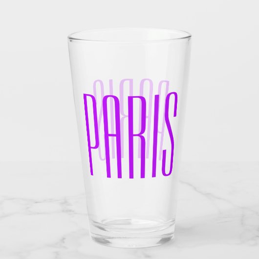 Paris Glas (Rückseite)