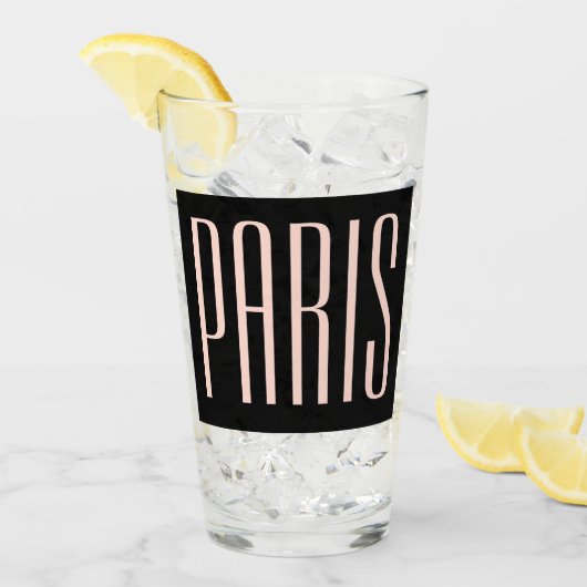 Paris Glas (Vorderseite Ice)