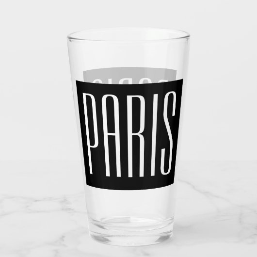 Paris Glas (Rückseite)