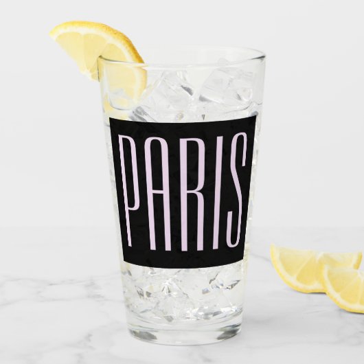 Paris Glas (Vorderseite Ice)