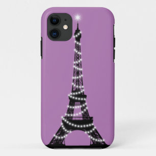 Paris Glitzern iPhone 5 Selten lila Case-Mate iPhone Hülle