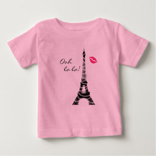 Paris Glitzern TuTu Bodysuit Baby T-shirt