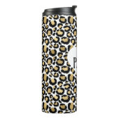Paris Gold Leopard Thermosbecher (Nach links gedreht)