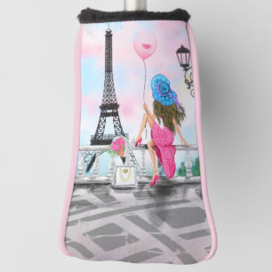 Paris Golf Head Cover Geschenk mit Eiffelturm Headcover