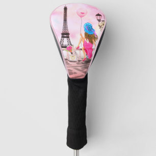 Paris Golf Head Cover Geschenk mit Eiffelturm Headcover