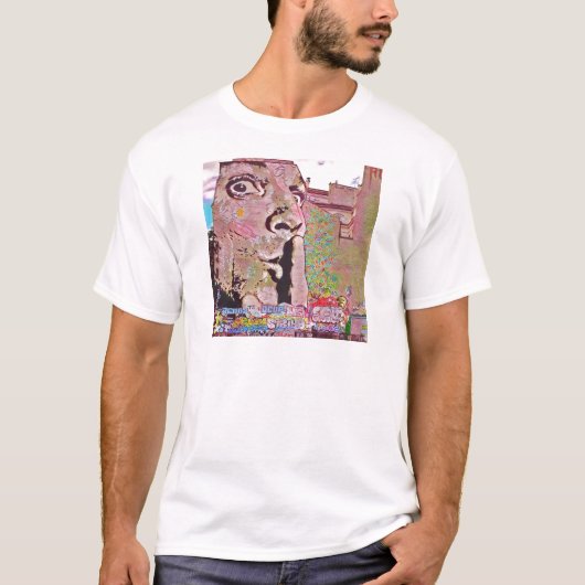 Paris-Graffiti Pomipidou Museum T-Shirt (Vorderseite)