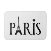 Paris - Grafik Badematte (Vorderseite)