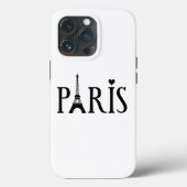 Paris - Grafik Case-Mate iPhone Hülle (Rückseite)