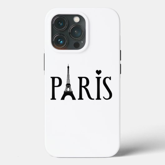Paris - Grafik Case-Mate iPhone Hülle (Rückseite)