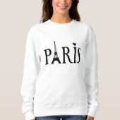 Paris - Grafik Sweatshirt (Vorderseite)